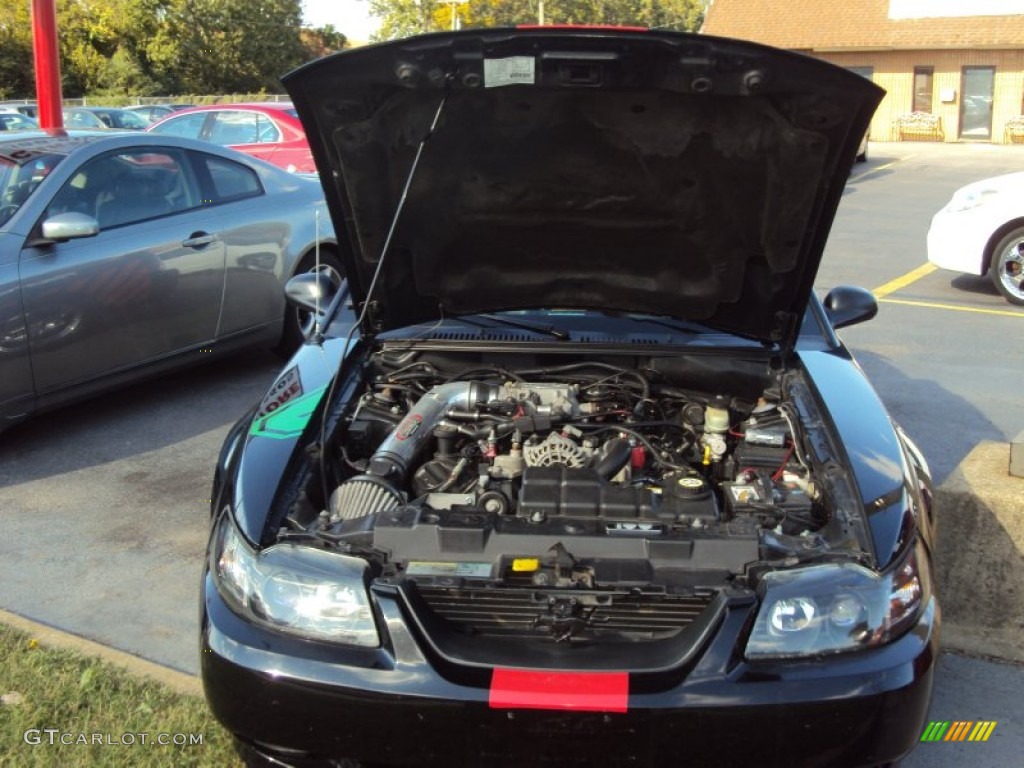 2003 Mustang GT Convertible - Black / Dark Charcoal photo #25