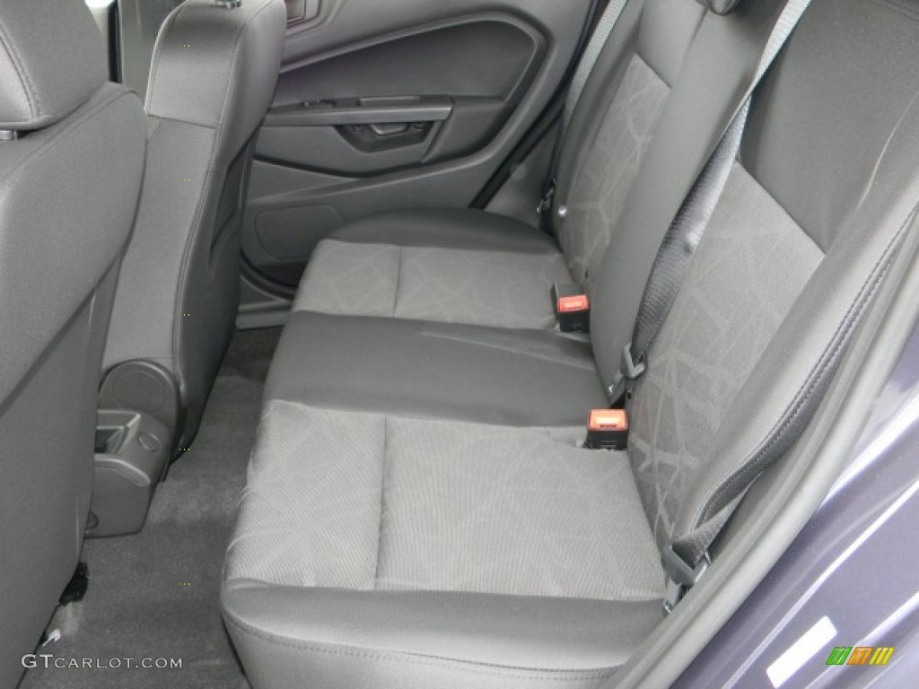 Charcoal Black Interior 2012 Ford Fiesta SE Sedan Photo #57883165