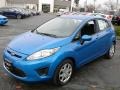 Blue Candy Metallic 2012 Ford Fiesta SE Hatchback Exterior