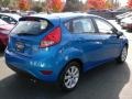 2012 Blue Candy Metallic Ford Fiesta SE Hatchback  photo #5