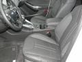 2012 White Platinum Tricoat Metallic Ford Focus Titanium 5-Door  photo #7