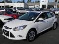 2012 Oxford White Ford Focus SE 5-Door  photo #1