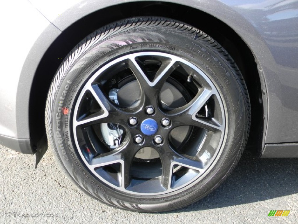2012 Focus SE Sport Sedan - Sterling Grey Metallic / Two-Tone Sport photo #3