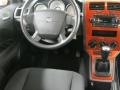 Dark Slate Gray/Orange 2008 Dodge Caliber SXT Dashboard
