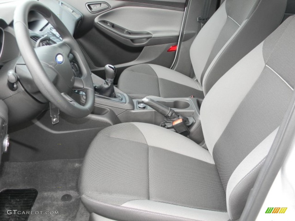 Charcoal Black Interior 2012 Ford Focus S Sedan Photo #57884434