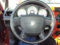2008 Dodge Caliber Dark Slate Gray/Orange Interior Steering Wheel Photo