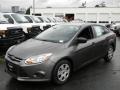 2012 Sterling Grey Metallic Ford Focus S Sedan  photo #1