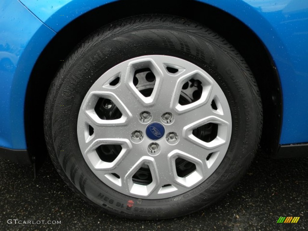 2012 Focus SE 5-Door - Blue Candy Metallic / Charcoal Black photo #3