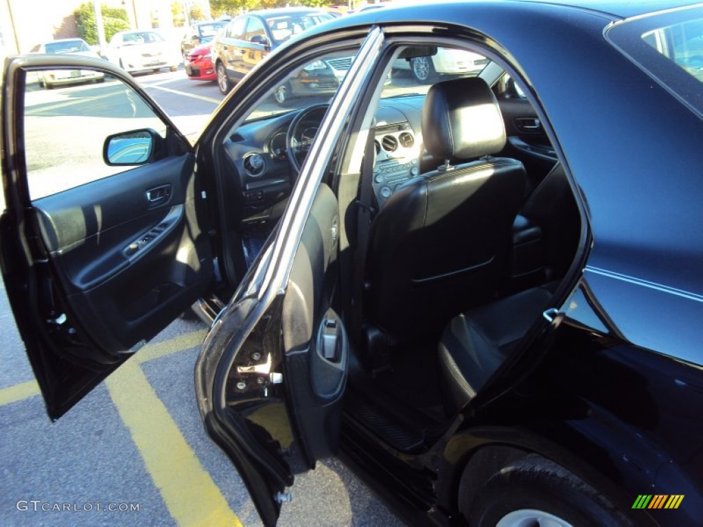 2004 MAZDA6 s Sedan - Onyx Black / Black photo #15