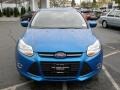 2012 Blue Candy Metallic Ford Focus SE 5-Door  photo #2