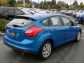 2012 Blue Candy Metallic Ford Focus SE 5-Door  photo #5