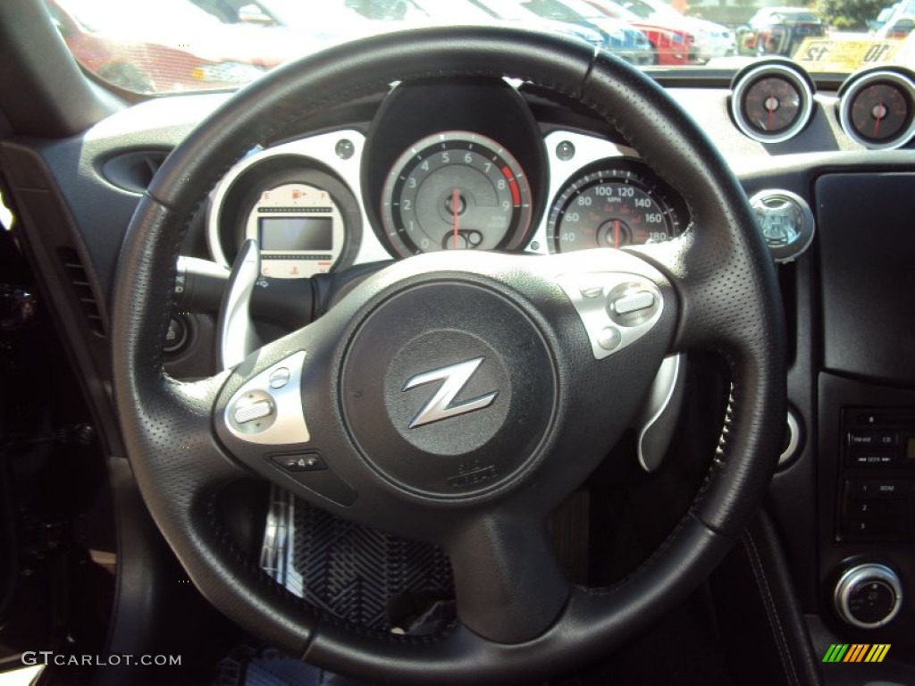 2010 370Z Touring Coupe - Black Cherry / Black Leather photo #11