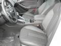 2012 White Platinum Tricoat Metallic Ford Focus Titanium Sedan  photo #7