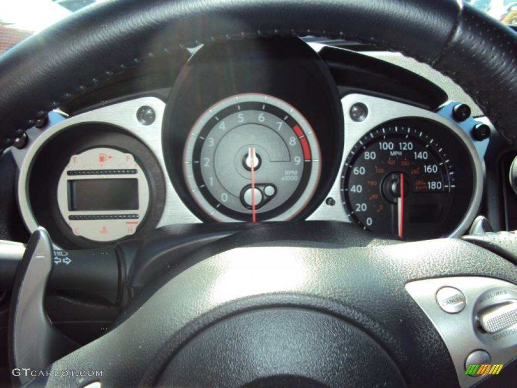 2010 370Z Touring Coupe - Black Cherry / Black Leather photo #12