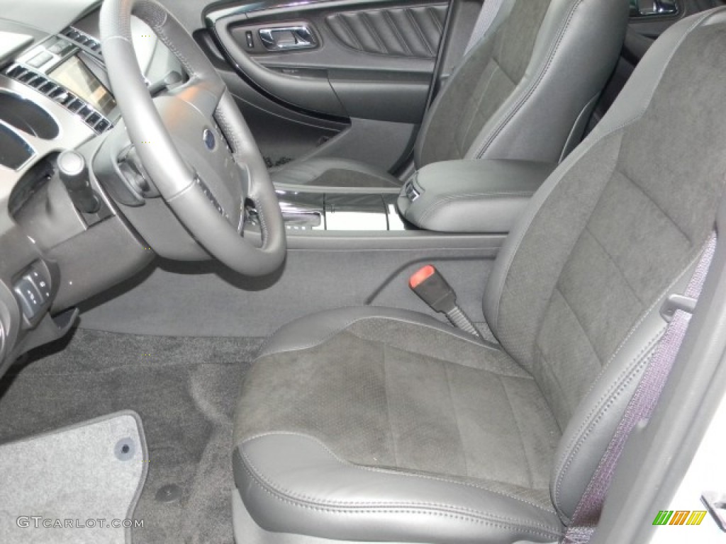 Charcoal Black Interior 2012 Ford Taurus SHO AWD Photo #57885595