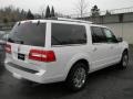 2012 White Platinum Metallic Tri-Coat Lincoln Navigator L 4x4  photo #5