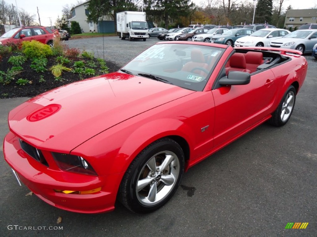Torch Red 2006 Ford Mustang GT Premium Convertible Exterior Photo #57885712
