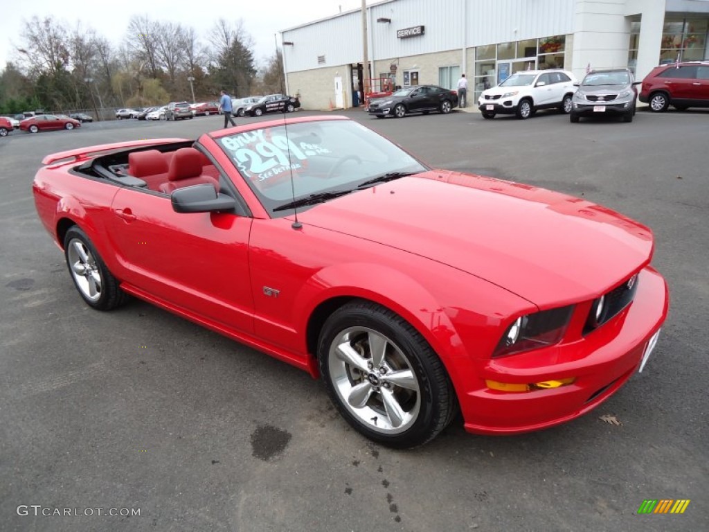 Torch Red 2006 Ford Mustang GT Premium Convertible Exterior Photo #57885731