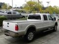 2012 White Platinum Metallic Tri-Coat Ford F350 Super Duty King Ranch Crew Cab 4x4  photo #5