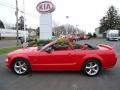 2006 Torch Red Ford Mustang GT Premium Convertible  photo #10