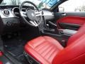 2006 Torch Red Ford Mustang GT Premium Convertible  photo #11