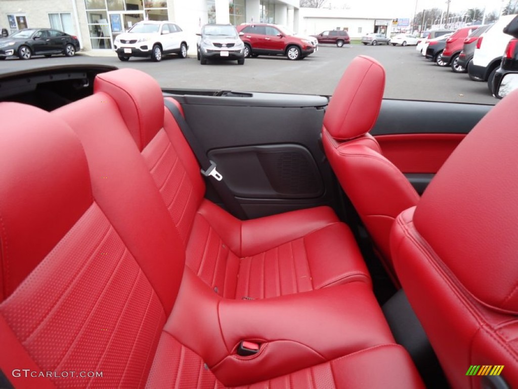 Red/Dark Charcoal Interior 2006 Ford Mustang GT Premium Convertible Photo #57885892