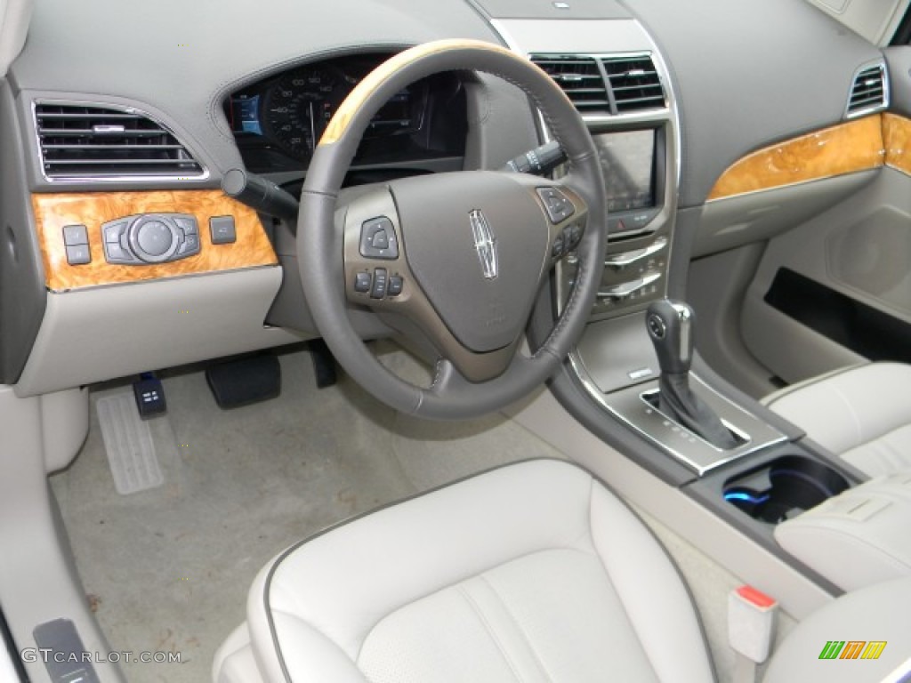 2012 Lincoln MKX AWD Medium Light Stone Dashboard Photo #57885898