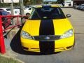 2007 Screaming Yellow Ford Focus ZX3 S Coupe  photo #2