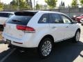 2012 White Platinum Metallic Tri-Coat Lincoln MKX FWD Limited Edition  photo #5