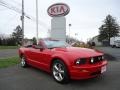 2006 Torch Red Ford Mustang GT Premium Convertible  photo #36