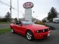 2006 Torch Red Ford Mustang GT Premium Convertible  photo #37