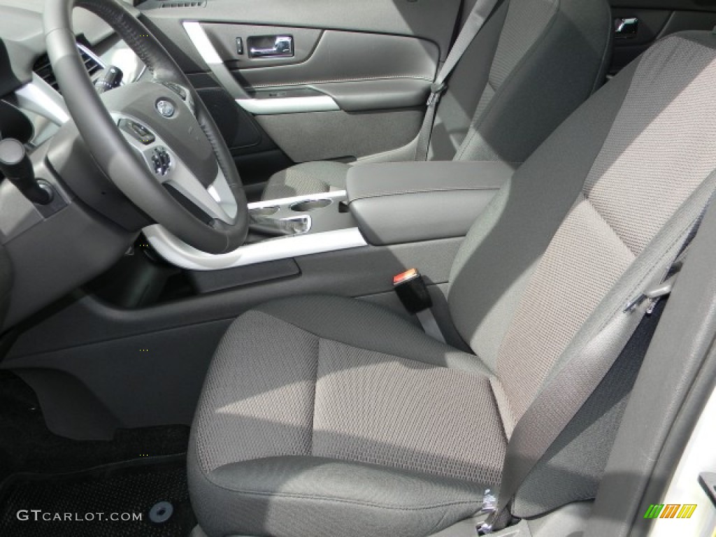 Charcoal Black Interior 2012 Ford Edge SEL AWD Photo #57886450
