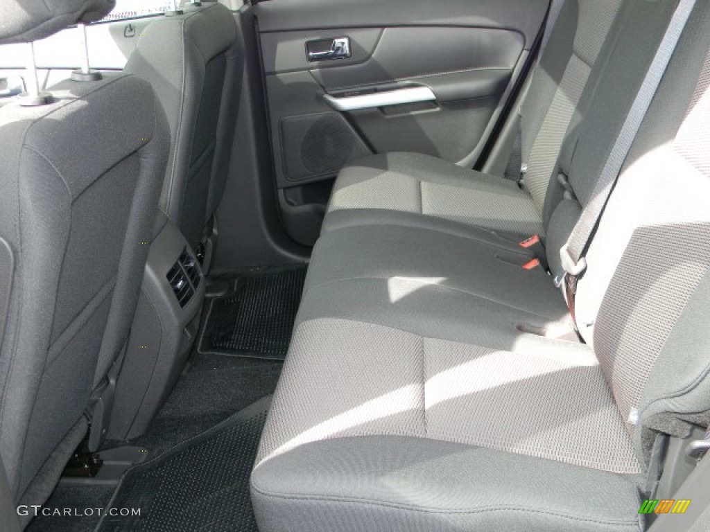 Charcoal Black Interior 2012 Ford Edge SEL AWD Photo #57886454