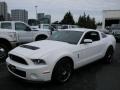 Performance White 2012 Ford Mustang Shelby GT500 SVT Performance Package Coupe Exterior