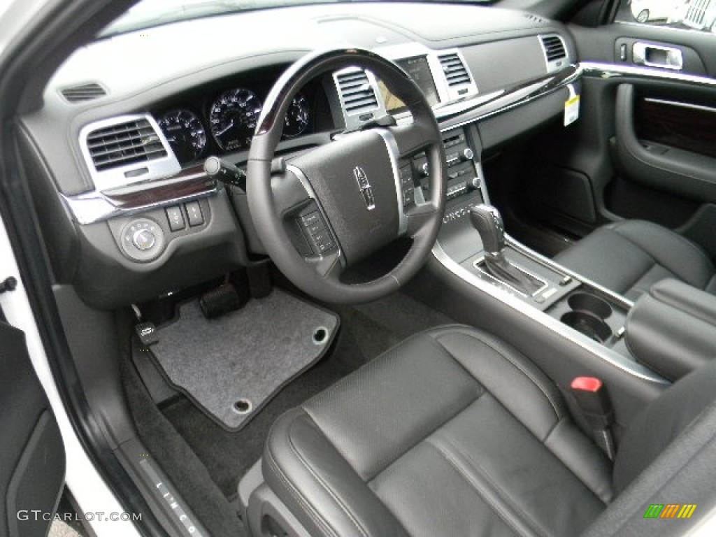 Charcoal Black Interior 2011 Lincoln MKS EcoBoost AWD Photo #57887098
