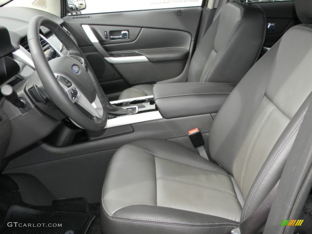 Charcoal Black/Silver Smoke Metallic Interior 2011 Ford Edge Sport AWD Photo #57887986