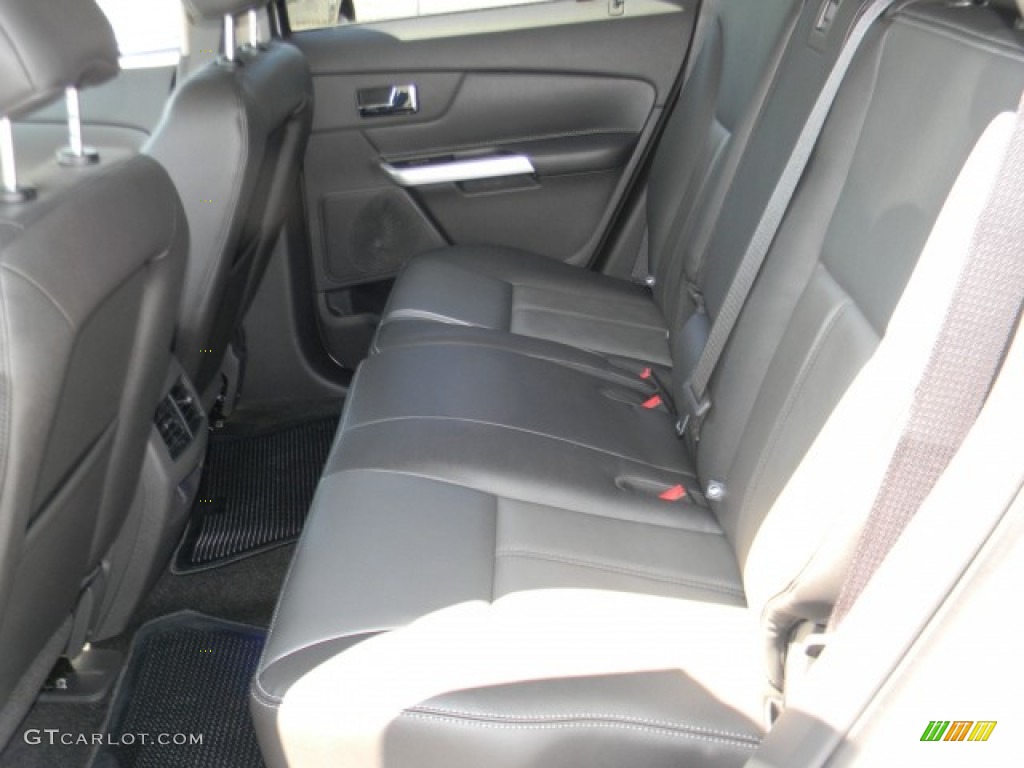 Charcoal Black/Silver Smoke Metallic Interior 2011 Ford Edge Sport AWD Photo #57888112