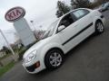 White 2008 Kia Rio LX Sedan