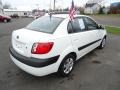 2008 White Kia Rio LX Sedan  photo #7