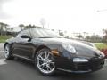 Basalt Black Metallic - 911 Carrera Cabriolet Photo No. 4