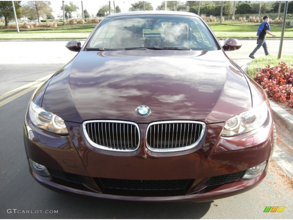 2007 3 Series 328i Convertible - Barbera Red Metallic / Saddle Brown/Black photo #3