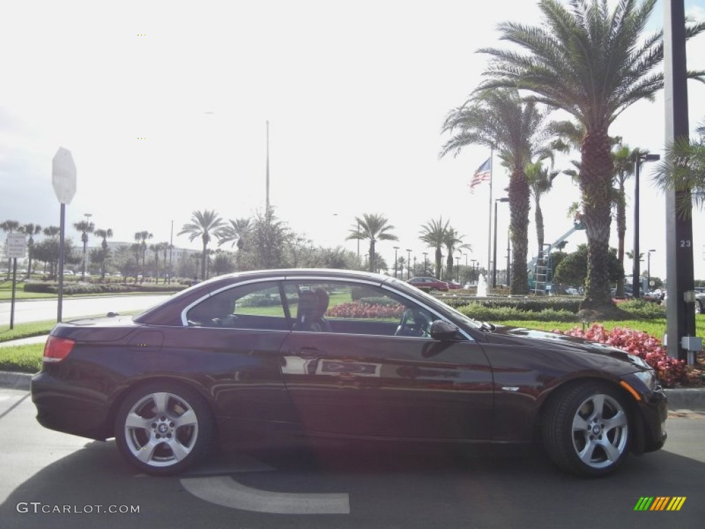 2007 3 Series 328i Convertible - Barbera Red Metallic / Saddle Brown/Black photo #5