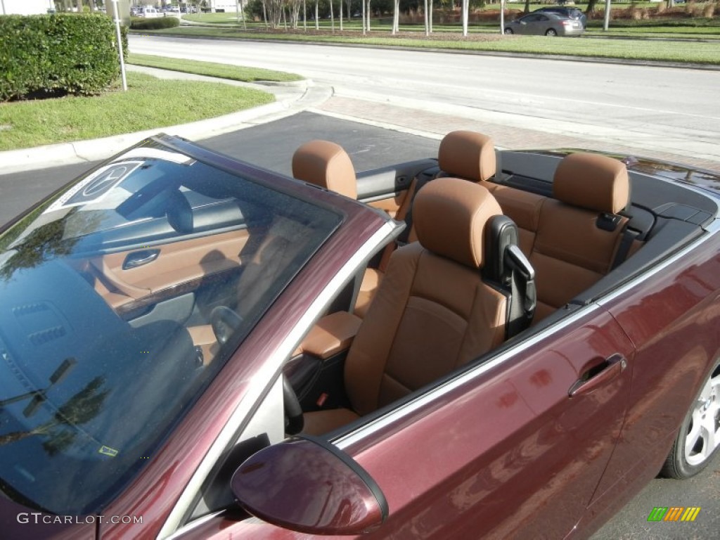 2007 3 Series 328i Convertible - Barbera Red Metallic / Saddle Brown/Black photo #11