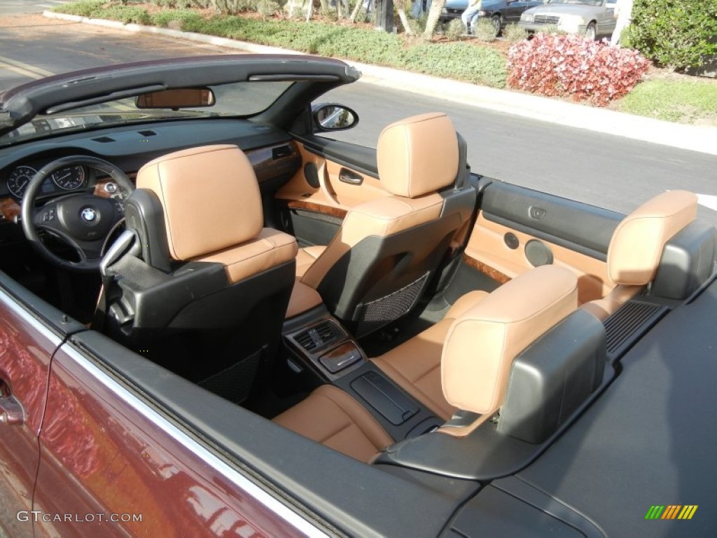 2007 3 Series 328i Convertible - Barbera Red Metallic / Saddle Brown/Black photo #12