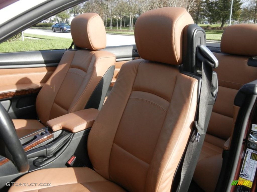 2007 3 Series 328i Convertible - Barbera Red Metallic / Saddle Brown/Black photo #16