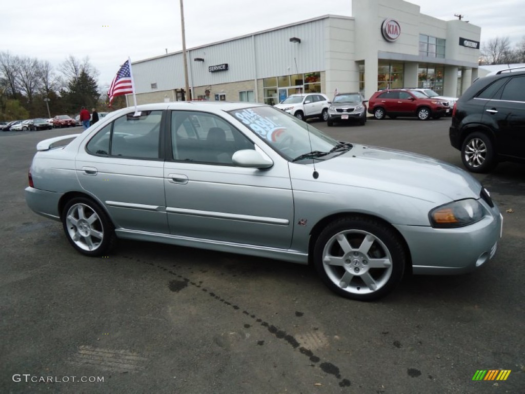 Molten Silver 2004 Nissan Sentra SE-R Spec V Exterior Photo #57888841