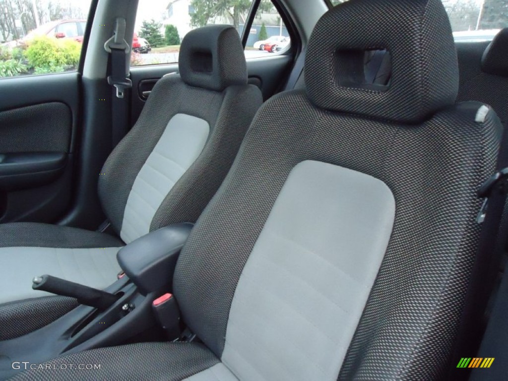 SE-R Black/Silver Interior 2004 Nissan Sentra SE-R Spec V Photo #57888916
