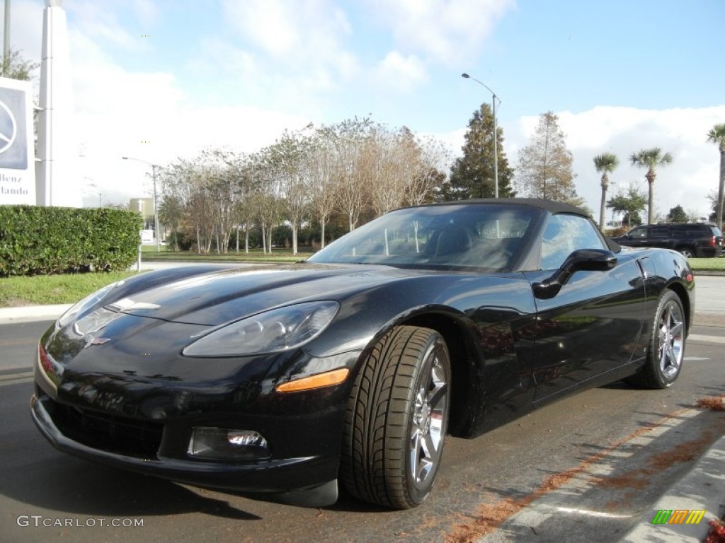 Black 2006 Chevrolet Corvette Convertible Exterior Photo #57889012