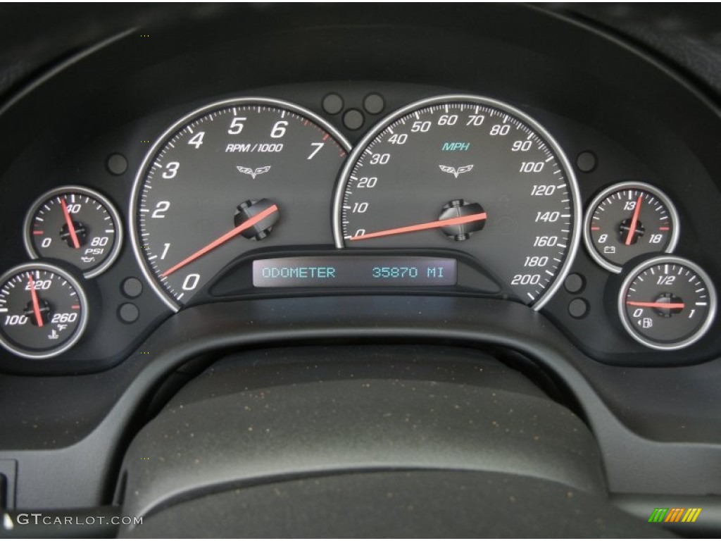 2006 Chevrolet Corvette Convertible Gauges Photo #57889201