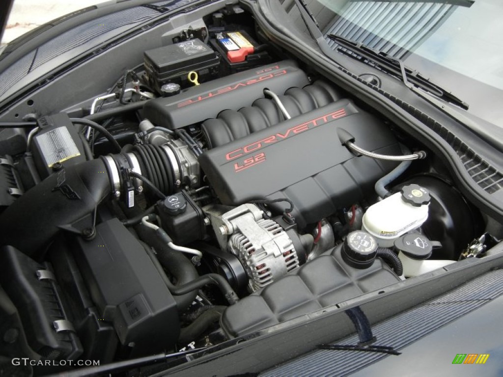 2006 Chevrolet Corvette Convertible 6.0 Liter OHV 16-Valve LS2 V8 Engine Photo #57889307